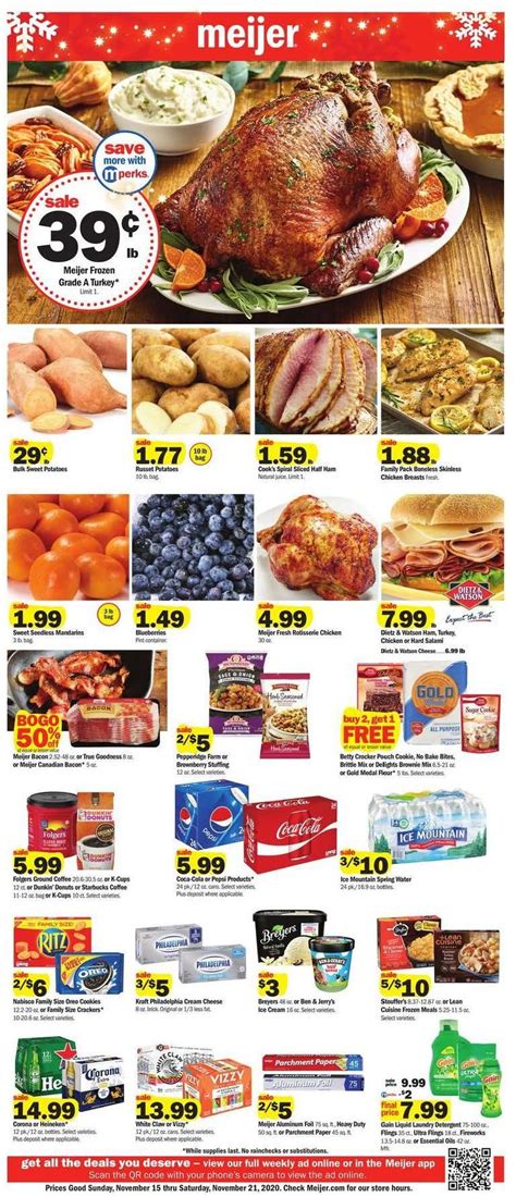 Meijer Weekly Ad Nov 15 - 21, 2020 - WeeklyAds2