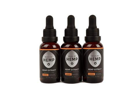 Hemp Extract Tincture | Made By Hemp