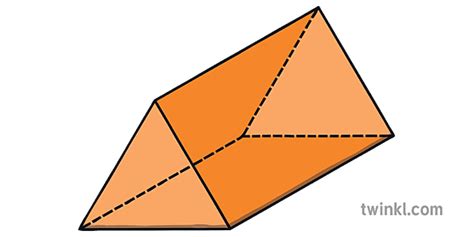 Triangular Prism Interior Angles 3D Shapes Maths KS1 Illustration - Twinkl