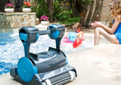 Dolphin Premier Robotic Pool Cleaner - Innovative Robotic Pool Cleaners ...