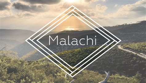 Malachi: A New Sermon Series - Redeemer Church