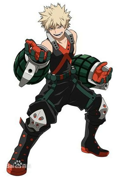 My Hero Academia Bakugou Katsuki Cosplay Costume Battle Suit Halloween Outfit ...