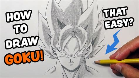 How To Draw Goku Super Saiyan Step By - Phaseisland17