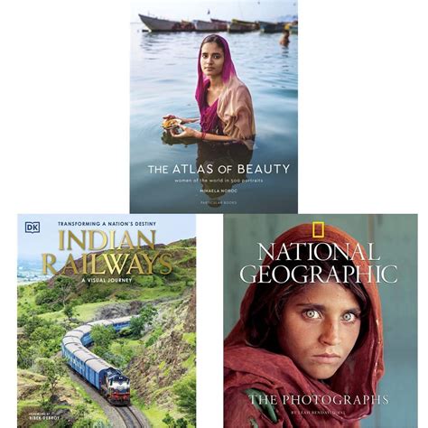 Buy The Atlas of Beauty: Women of the World in 500 Portraits & Indian Railways- A Visual Journey ...