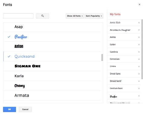 Add Fonts to Google Docs • Tekiota