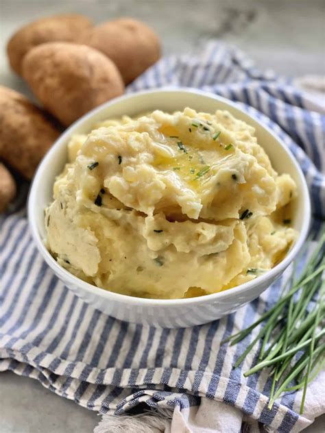 Recipe Mashed Potatoes Sour Cream Chives Cheese | Deporecipe.co