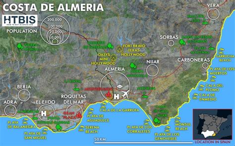 The best infographic on the Costa de Almería - How to buy in Spain