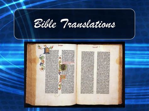 Bible Manuscripts & Translations