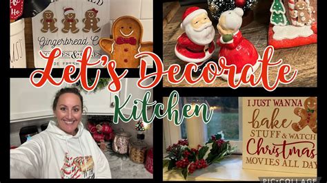 Mrs. Claus’ Kitchen Decorate With Me | Gingerbread Kitchen 🤶🏻🎅🏻🍪🥛 ️ ...