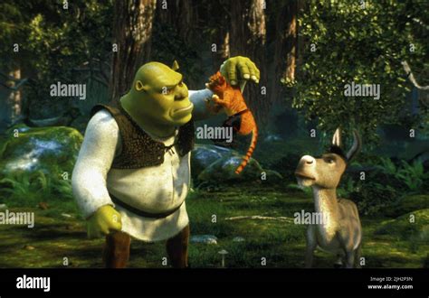 SHREK,DONKEY, SHREK 2, 2004 Stock Photo - Alamy