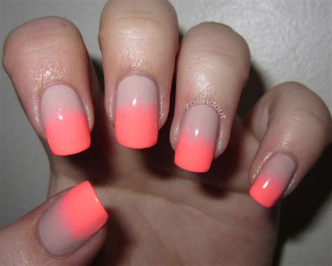 Zoendout Nails: Nudey Neon