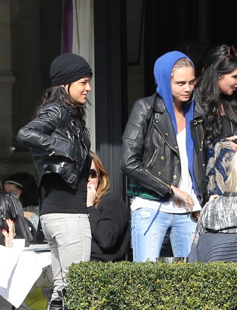 Michelle Rodriguez And Cara Delevingne