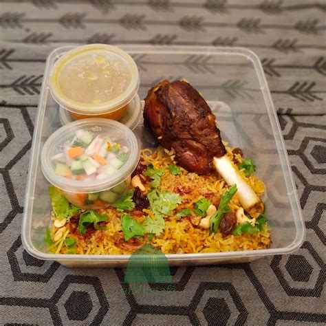 Mandi Rice / Nasi Arab (Lamb Shank), Food & Drinks, Packaged Snacks on Carousell