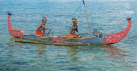 Perahu Tradisional dan Motif Pelayaran Suku Biak - EcoNusa