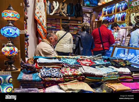 Tehran, Iran - June, 2018: Grand Bazaar in Tehran city, Iran. The Grand Bazaar is an old ...