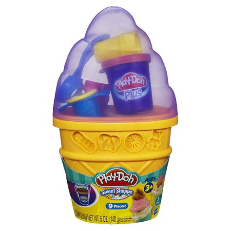 Play Doh Ice Cream Cone Container - Walmart.com - Walmart.com