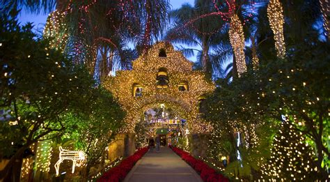 Mission Inn Hotel entrance, Riverside California, Christmas 2013