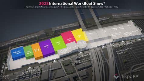 International WorkBoat Show 2023 in New Orleans Ernest N. Morial Convention Center