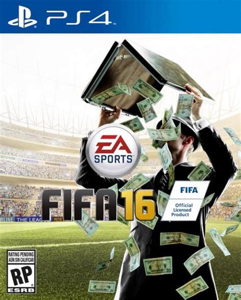 Fifa 16 cover with Alex Morgan and Lionel Messi : sports