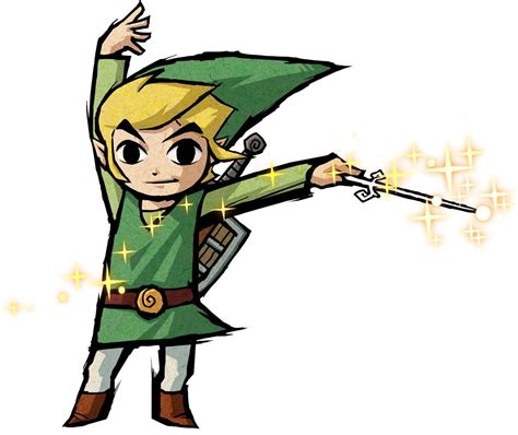 Link Conducting - Characters & Art - The Legend of Zelda: The Wind Waker HD | Character art ...