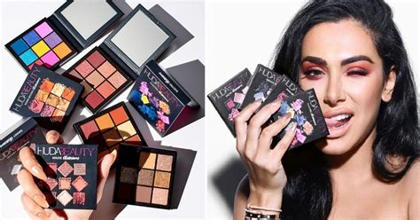 Huda beauty has launched four mini eyeshadow palettes on Cult beauty ...