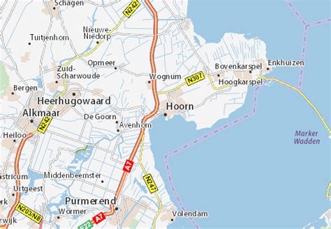 MICHELIN Hoorn map - ViaMichelin