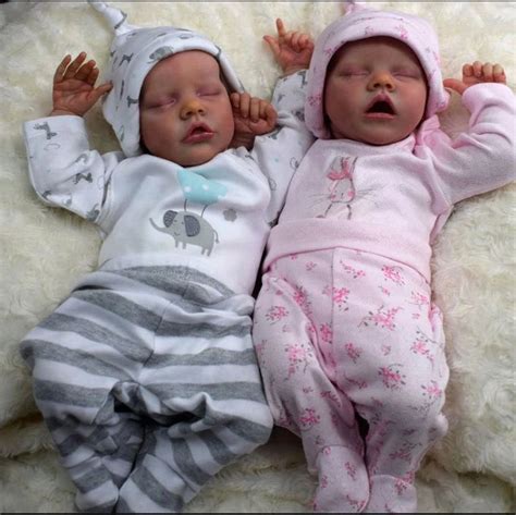 [Lifelike Twins]12'' Super Realistic Twins Sister Renata and Jayleen ...