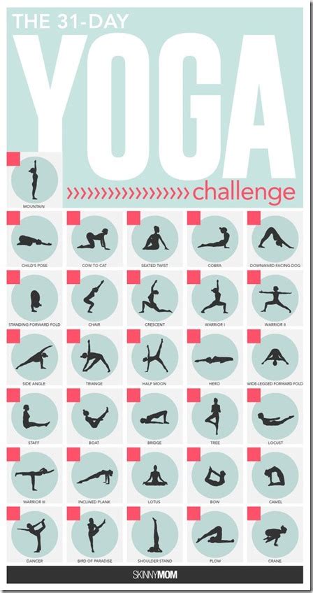 30 Day Yoga Challenge - Run Eat Repeat