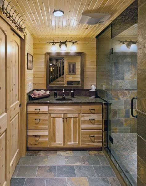 Top 70 Best Rustic Bathroom Ideas - Vintage Designs