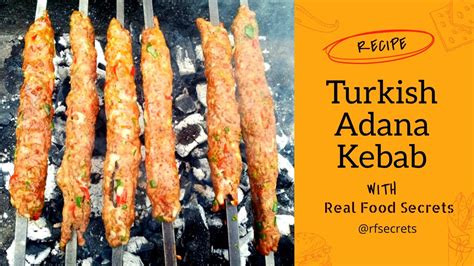 Turkish Kebab Recipe | Arabic Adana Kebab Recipe By Real Food Secrets # ...