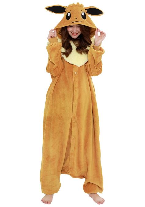 Kigurumi Shop | Eevee Pokemon Kigurumi - Animal Onesies & Animal Pajamas by Sazac