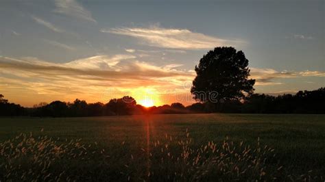 Country Sunset stock photo. Image of rolling, sugarloaf - 71647666