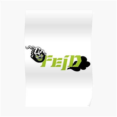 "Feid Merch Feid Logo" Poster for Sale by BenRyme | Redbubble