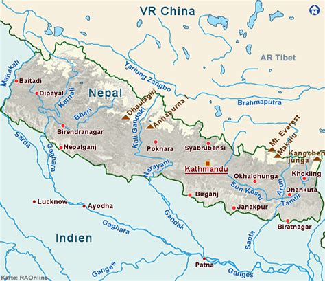 Map Of Nepal Nepal Map Map Nepal Nepal Map Silhouette - vrogue.co