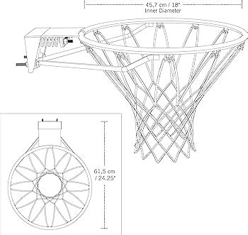 Basketball Rims Nets Dimensions Drawings, 59% OFF