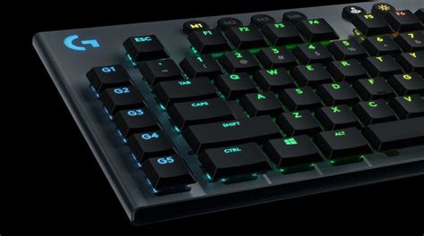 Logitech G815 LIGHTSYNC RGB Mechanical Gaming Keyboard | Keyboard, Logitech, Mechanic