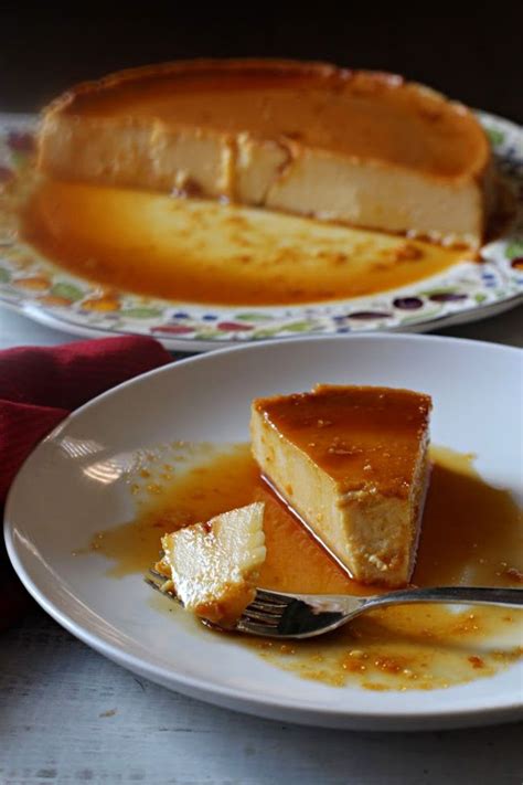 Cream Cheese Flan with Caramel Sauce | Recipe | Cream cheese flan ...