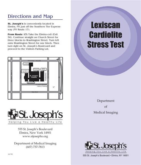 Lexiscan Cardiolite Stress Test - St Joseph's Hospital