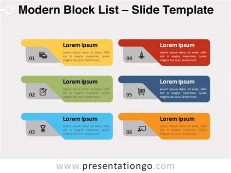 Powerpoint List Templates