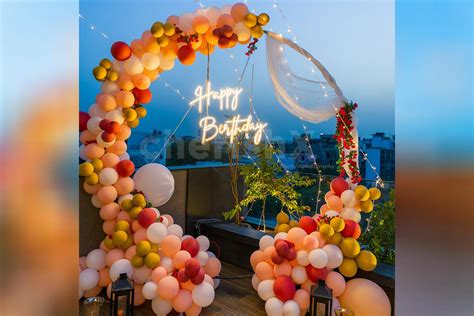 Happy Birthday Neon Lights Decor for a perfect Birthday Party