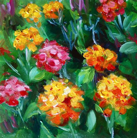 Kristen Reitz-Green: Impressionist Flower Paintings Galore!