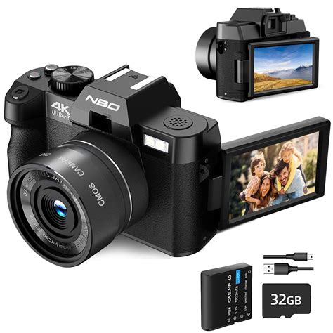 NBD Digital Camera 4K 48MP Compact Camera