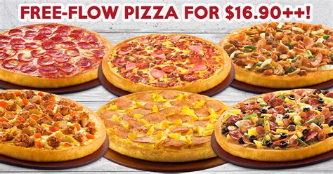 All-You-Can-Eat Pizza Buffet At Pizza Hut At $16.90++ From 17 To 28 ...