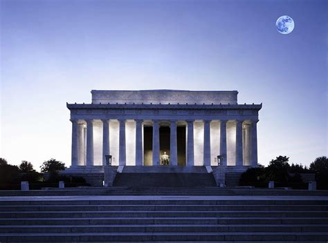 Lincoln Memorial. Original image from Carol M Highsmith v2 Painting by Celestial Images - Fine ...