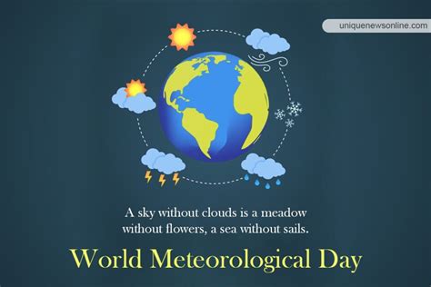 World Meteorological Day 2023: Current Theme, Images, Messages ...