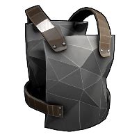 Low Poly Metal Chestplate - Rust - ItemAnalyst