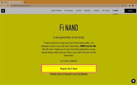 How Do I Register My Fi Nano Microchip on My Desktop Computer? – Fi Help Center