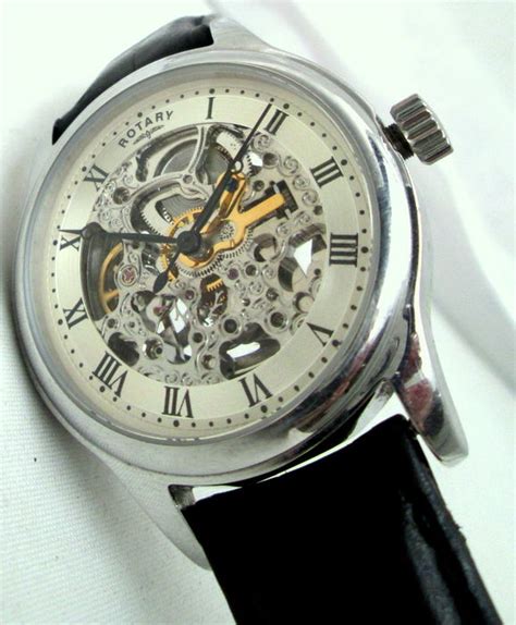 Rotary Swiss Made Skelet Automatic - men's wrist watch - Catawiki