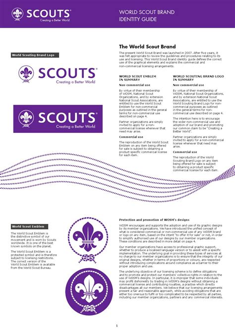 WORLD SCOUT BRAND IDENTITY GUIDE by World Organization of the Scout ...