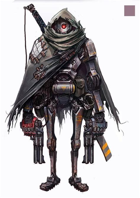 Robot concept art, Fantasy character design, Robot art